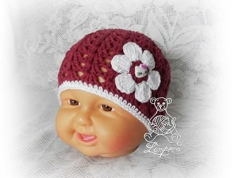 návod - čepička pro miminko