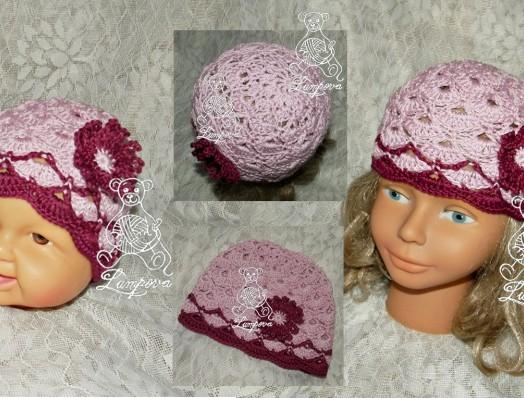 návod - čepička pro miminko