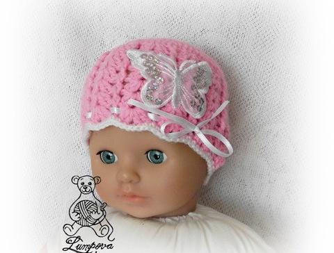 návod - čepička pro miminko