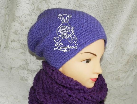 návod - čepička pro miminko