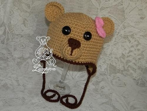 návod - čepička pro miminko