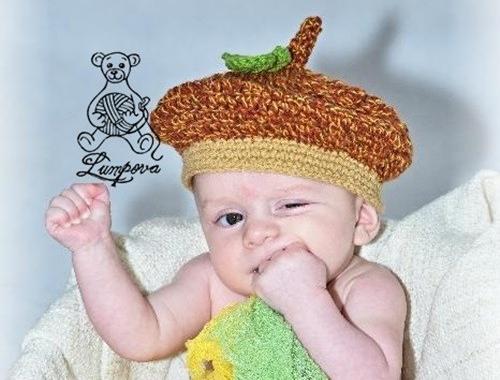 návod - čepička pro miminko