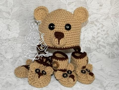 návod - čepička pro miminko