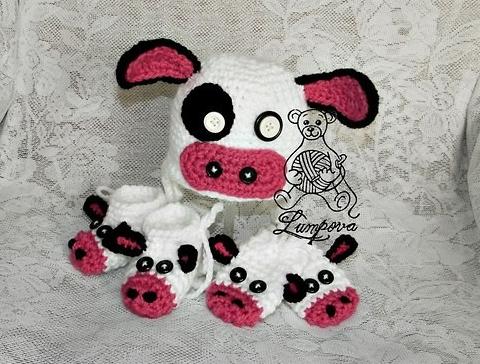 návod - čepička pro miminko