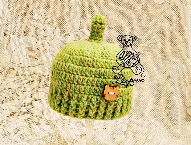 návod - čepička pro miminko