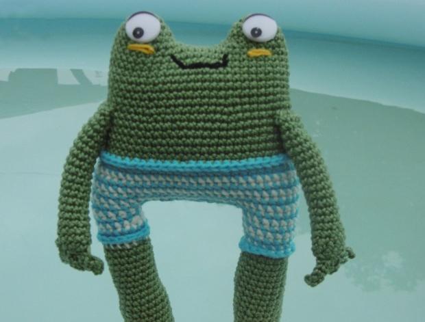 Háčkovaný žabák Viktor