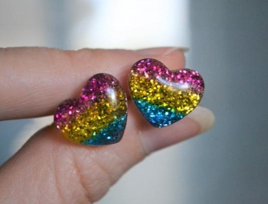 náušnice - v zahradě II