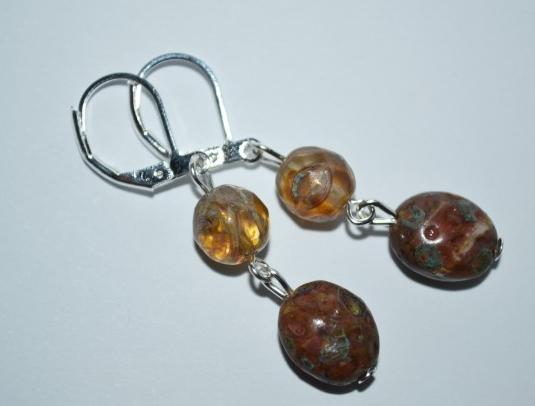 náušnice - v zahradě II