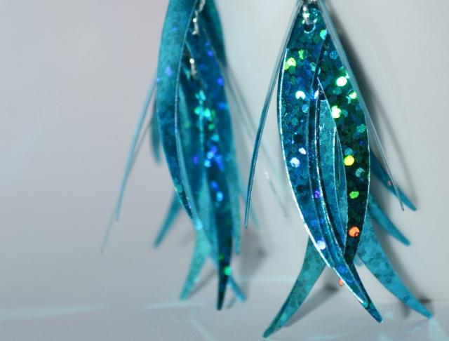 náušnice - v zahradě II