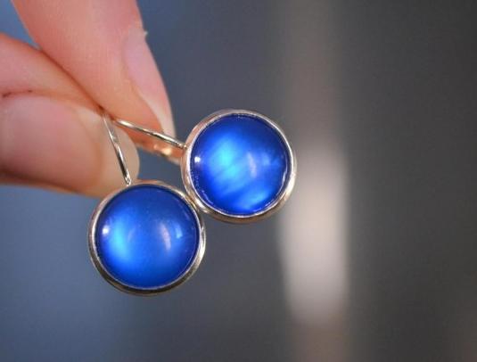 náušnice - v zahradě II