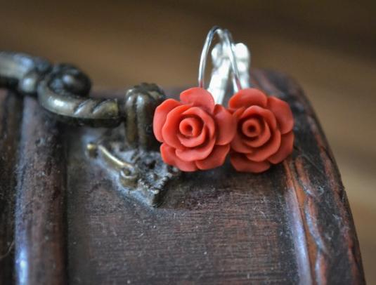 náušnice - v zahradě II