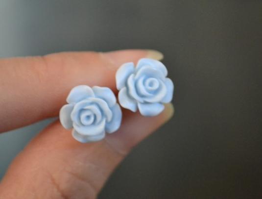 náušnice - v zahradě II