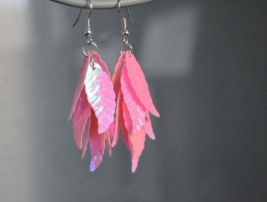 náušnice - v zahradě II