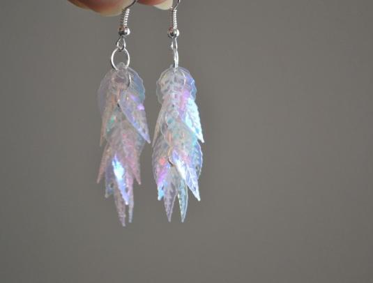 náušnice - v zahradě II