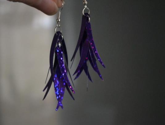 náušnice - v zahradě II