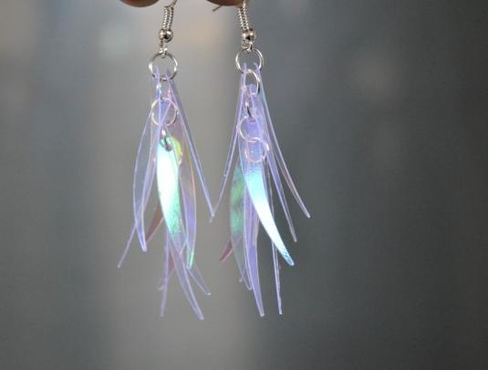 náušnice - v zahradě II