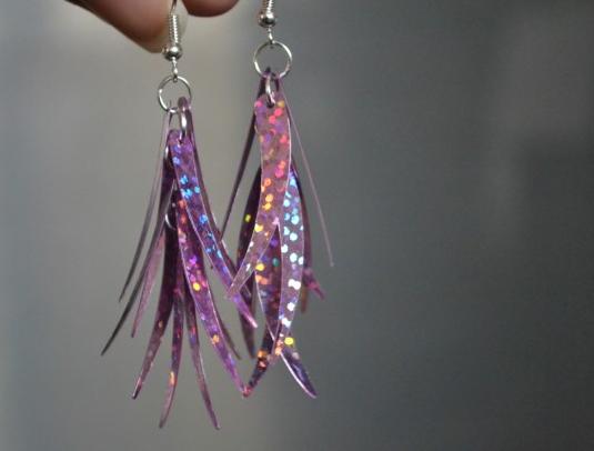 náušnice - v zahradě II