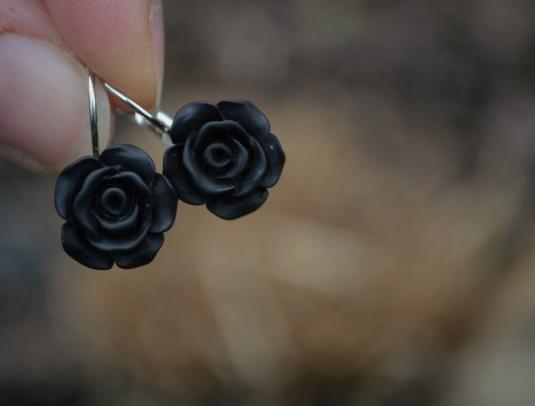 náušnice - v zahradě II