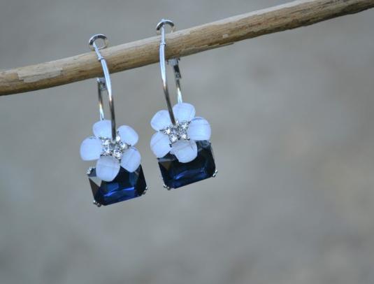 náušnice - v zahradě II