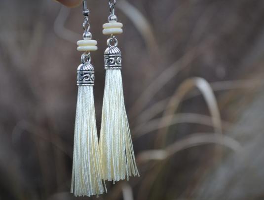 náušnice - v zahradě II