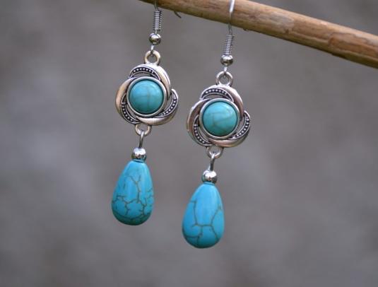 náušnice - v zahradě II