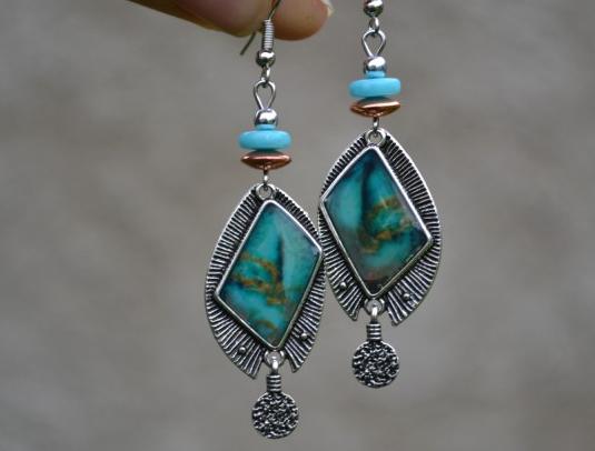 náušnice - v zahradě II