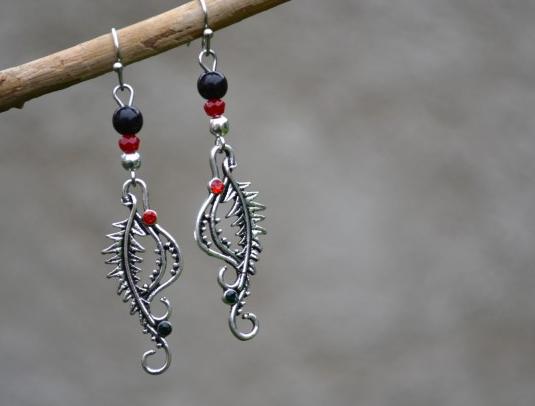 náušnice - v zahradě II