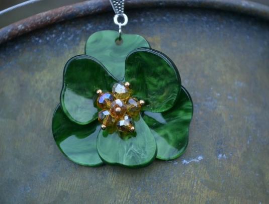 náušnice - v zahradě II