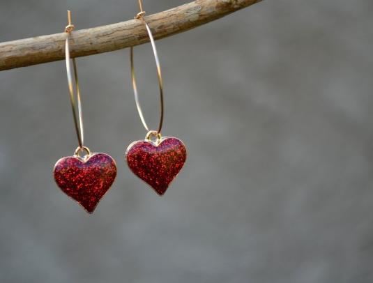 náušnice - v zahradě II