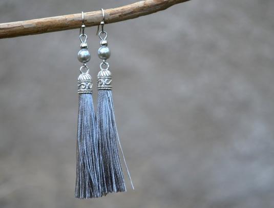 náušnice - v zahradě II