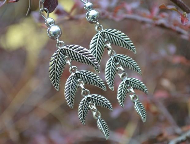 náušnice - v zahradě II