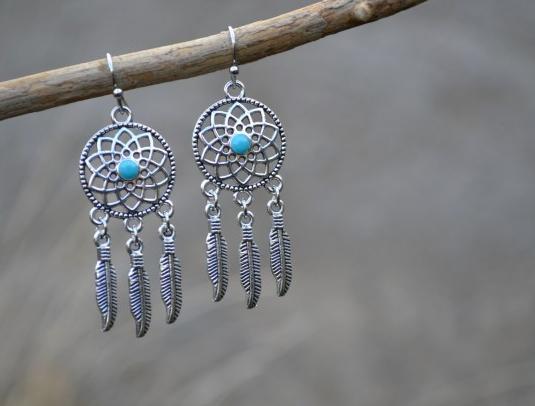 náušnice - v zahradě II