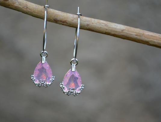 náušnice - v zahradě II