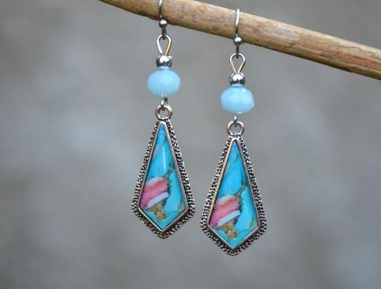 náušnice - v zahradě II