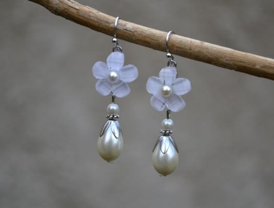 náušnice - v zahradě II