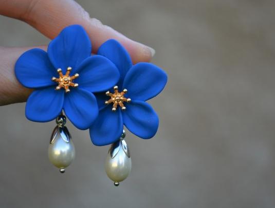 náušnice - v zahradě II