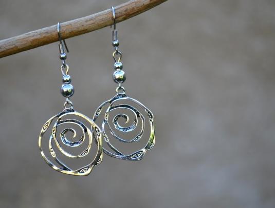 náušnice - v zahradě II