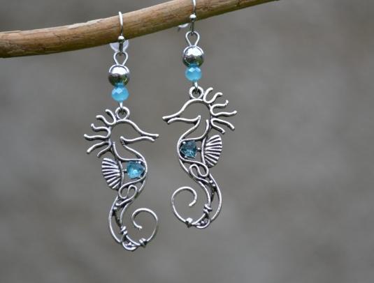 náušnice - v zahradě II