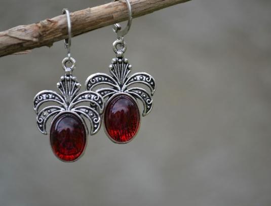 náušnice - v zahradě II