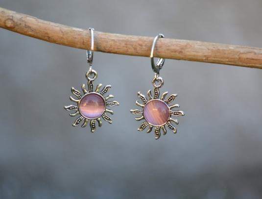 náušnice - v zahradě II