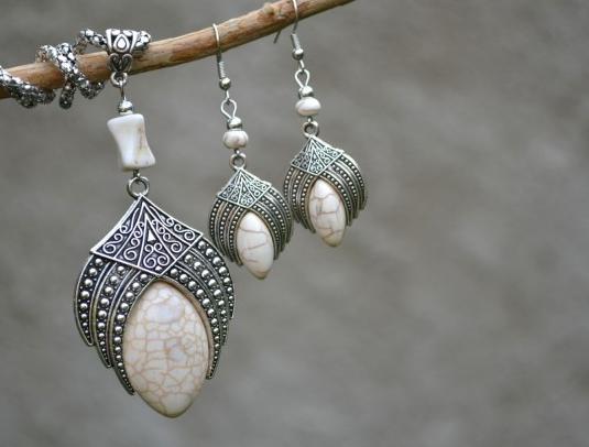 náušnice - v zahradě II