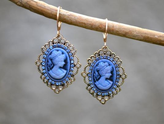 náušnice - v zahradě II