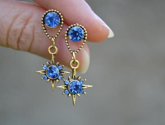 náušnice - v zahradě II