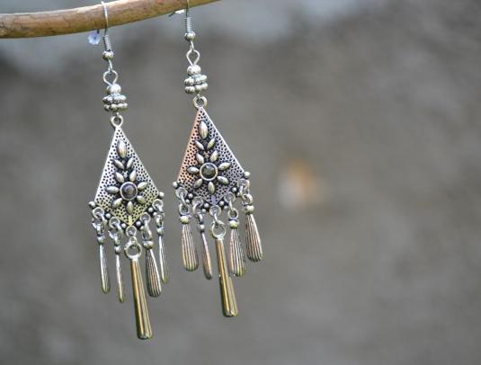 náušnice - v zahradě II