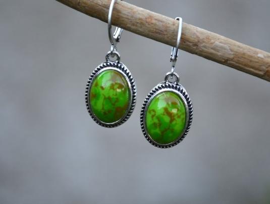 náušnice - v zahradě II