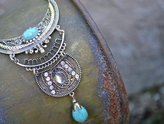 náušnice - v zahradě II