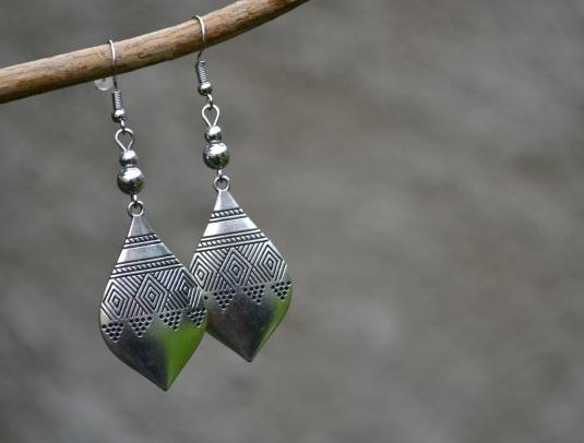 náušnice - v zahradě II