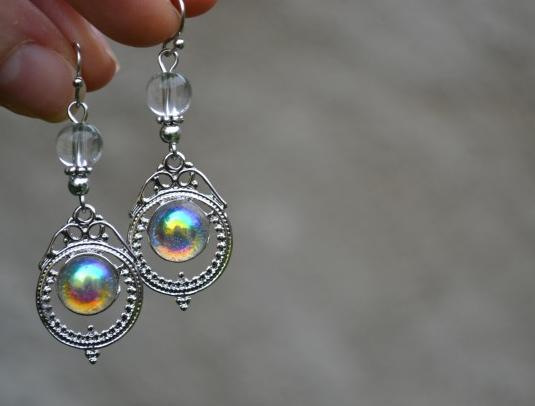 náušnice - v zahradě II