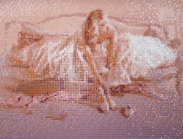 Baletka mozaikový obraz ---------------- 