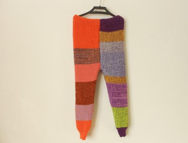 Kamašky s merinem sleva z 365,- oranžová fialová růžová akryl vlna merino kamašky kojenec kamaše 